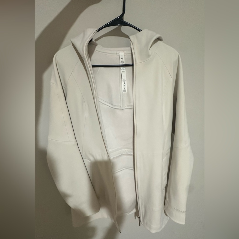 Lululemon Cream Utility Jacket (long)